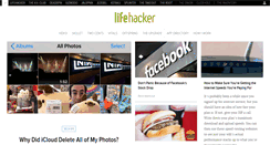 Desktop Screenshot of lifehacker.com